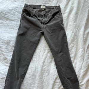 Todd Snyder gray corduroy pants